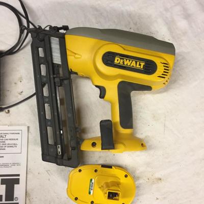 Lot - 79  Dewalt 18v Nailer