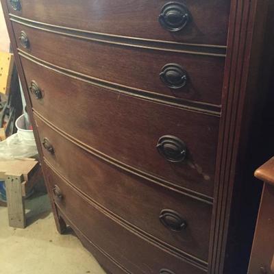 Lot - 55. Dresser with Contents 