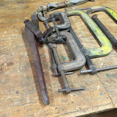 Lot 38- C-Clamps