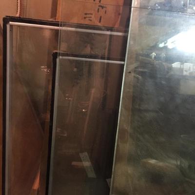 Lot - 95. Glass Shelves and More