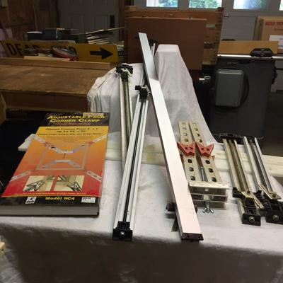 Lot - 190  Squares,Rulers,Clamps and More