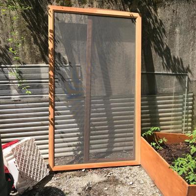 Lot 32- Wooden Screen Doors