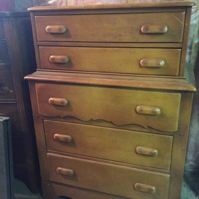 Lot - 56. Dresser with Contents
