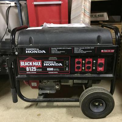 Lot - 156  Blackmax Generator