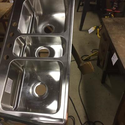 Lot - 141  Faucets,Plumbing,Supplies and The Kitchen Sink