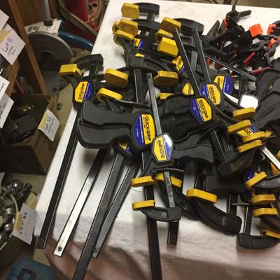 Lot - 142  Assortment of Clamps