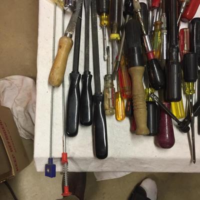 Lot - 159  Large Assortment of Screwdrivers and Nut Drivers