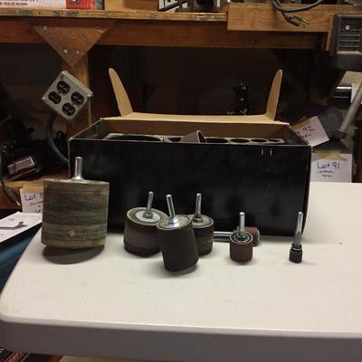 Lot - 54. Drum Sanding Kit and Drill