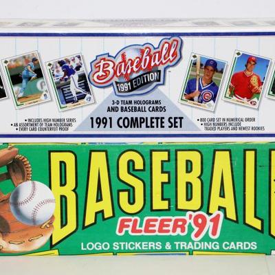 1991 Upper Deck + 1991 Fleer Baseball Cards Lot #515-01