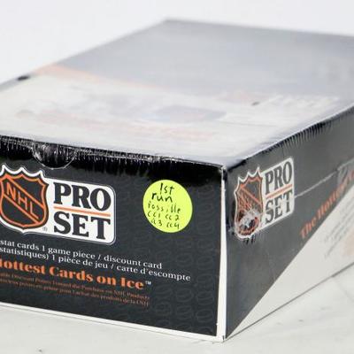1991 NHL PRO SET Hockey Cards 1st Run Factory Sealed Box #515-20