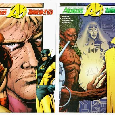 Avengers Thunderbolts #1-6 Complete Set Marvel Comics Lot#515-46