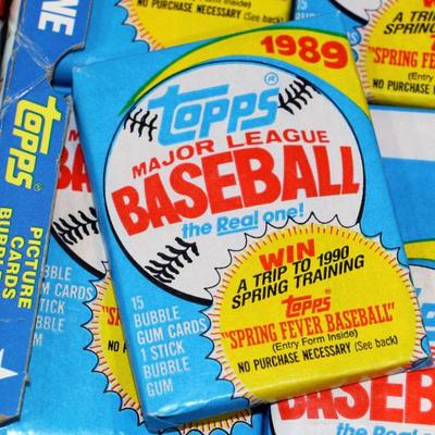 1989 Topps Baseball Cards - 120 Packs - Lot #515-11