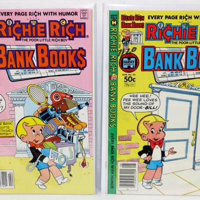 Harvey World RICHIE RICH Vintage Comic Books Lot #515-49