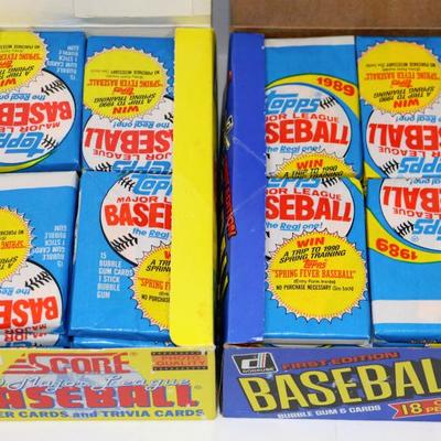 1989 Topps Baseball Cards - 80 Packs - Lot #515-14