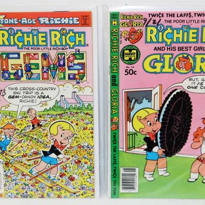 Harvey World RICHIE RICH Vintage Comic Books Lot #515-49