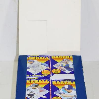 1992 Score Baseball Cards Complete Box factory sealed packs - lot #515-17