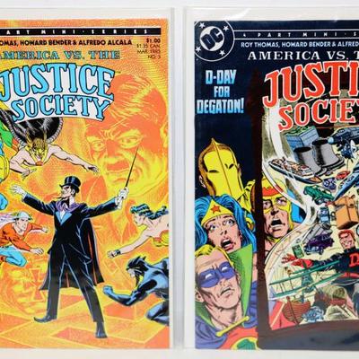 America vs The Justice Society Complete Mini Series Batman Comics Lot #515-43