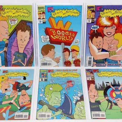 Marvel Comics Beavis And Butt-Head #2-7 Comics Lot #515-36