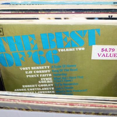 50 Old Vinyl Records Lot - LP's - lot 515-26