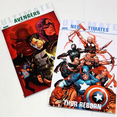 Marvel Ultimate Comics - Thor Reborn Avengers 2 Books lot #515-37