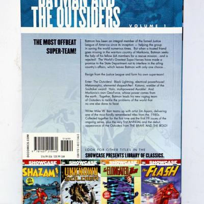 DC Comics SHOWCASE Presents Batman and The Outsiders SC Book #515-35