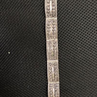 Nu Nu 950 Sterling Silver Bracelet (item 3020)