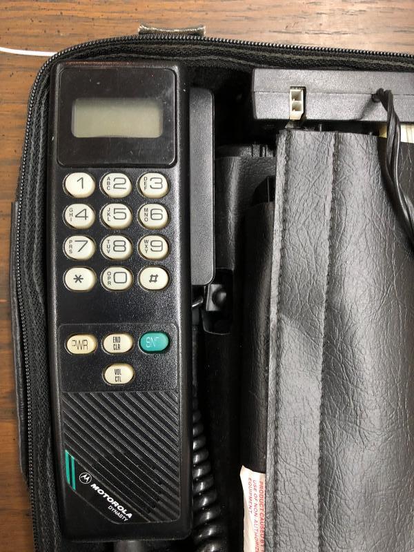 Collector Motorola Bag Phone from NYNEX (became Verizon) for Sale in  Denver, CO - OfferUp