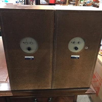 Lot 221- Vintage Pair of Heath Speakers