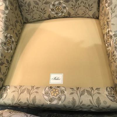 Lot 188- NEW Custom Upholstered Baker Chair
