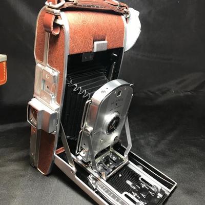 Lot 223- Vintage Polaroid Speedliner Land Camera Model 95B