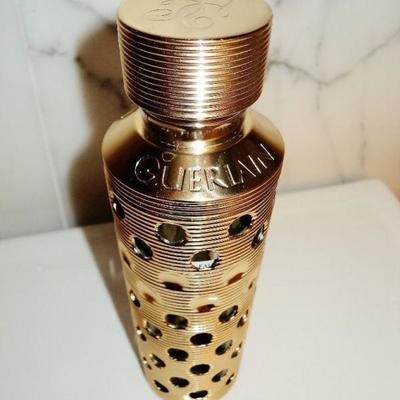 Vintage Guerlain Paris gold plated Parfum Vaporizer holder copyright 1996