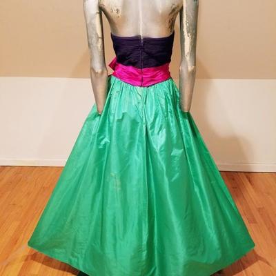 Vtg Haute Couture Rare Nina Ricci Paris $7,600 Red Carpet Gown