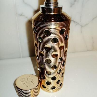 Vintage Guerlain Paris gold plated Parfum Vaporizer holder copyright 1996