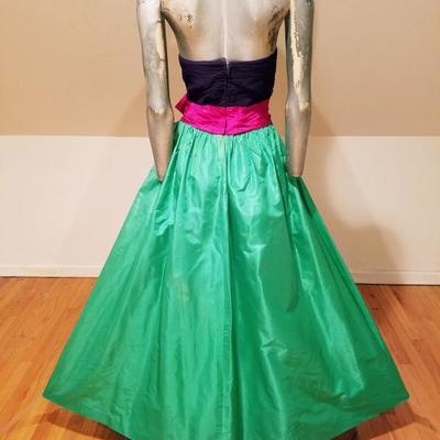 Vtg Haute Couture Rare Nina Ricci Paris $7,600 Red Carpet Gown