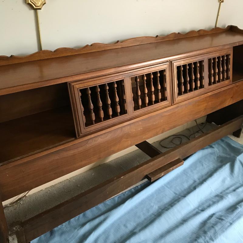 Lot 77 - Vintage King Bed Frame | EstateSales.org