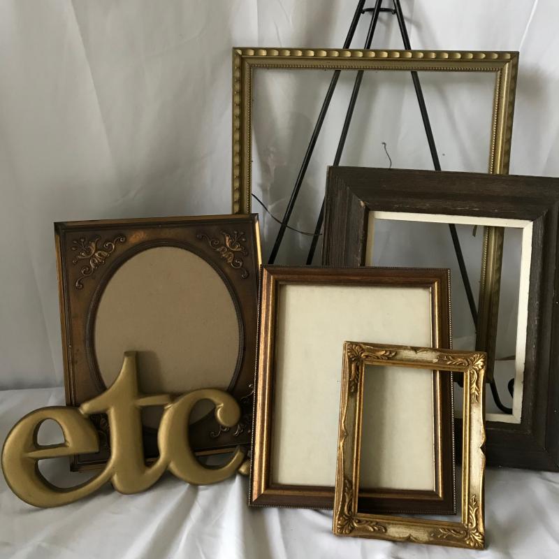 Lot 39 Antique Frames, Etc.
