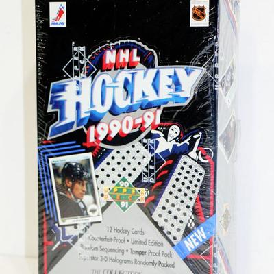 1990-91 UPPER DECK Hockey Cards Factory Sealed Pack #522-39