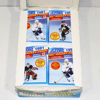 Score NHL HOCKEY 1991 Players Cards Bilingual Edition - Complete Pack #522-33