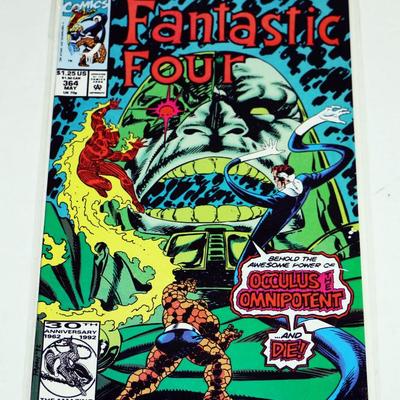 Old Fantastic Four Comic Books Set - 5 Marvel Comics Lot #522-28