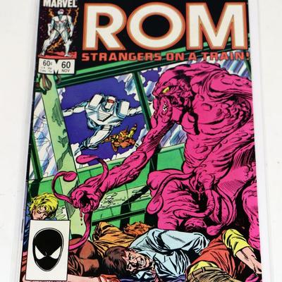 Old ROM Comic Books - 5 Marvel ROM SpaceKnight Comics Lot #522-08