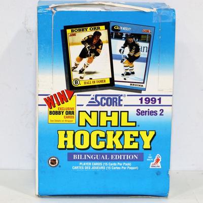 Score NHL HOCKEY 1991 Players Cards Bilingual Edition - Complete Pack #522-33