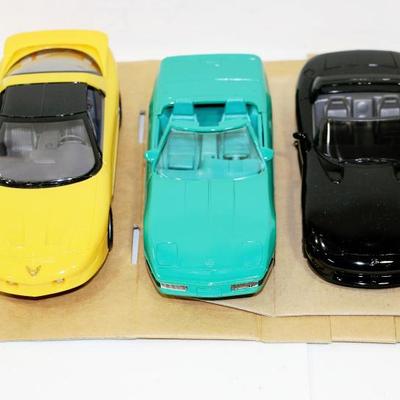 3 Vintage Dealer Promo Car Models NOS in Boxes Lot #522-54