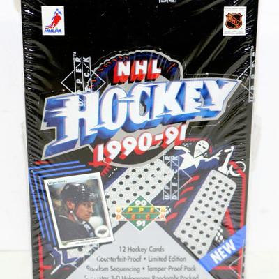 1990-91 UPPER DECK Hockey Cards Factory Sealed Pack #522-39