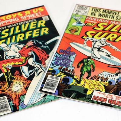 Silver Surfer Comics in Marvel Fantasy Masterpieces - 2 comic books lot #522-01