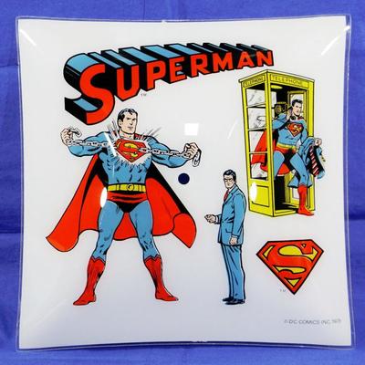 Circa 1978 DC Comics Original Superman Lamp Shade RARE Collector's Item #522-71