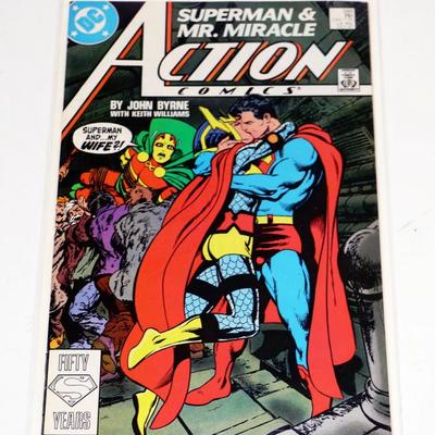 SUPERMAN in Action Comics - 5 DC Comics Lot #522-14