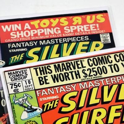 Silver Surfer Comics in Marvel Fantasy Masterpieces - 2 comic books lot #522-01