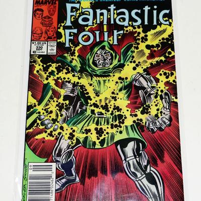 Old Fantastic Four Comic Books Set - 5 Marvel Comics Lot #522-27