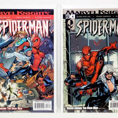 Marvel Knights SPIDER-MAN Comic Books - 4 Comics Lot #522-03