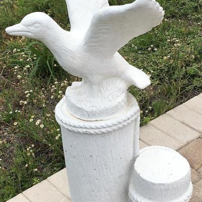 2 of 2 Sea Birds on Pedestal